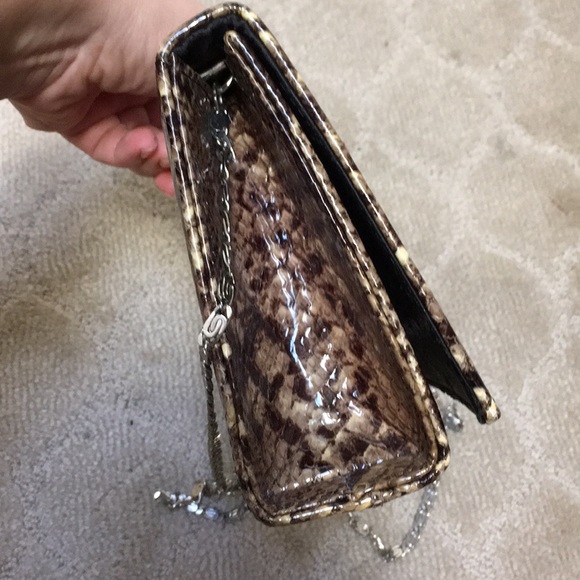 Loriblu Italian Python shoulder bag - Picture 7 of 8